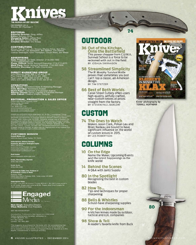 Knives Illustrated 201412